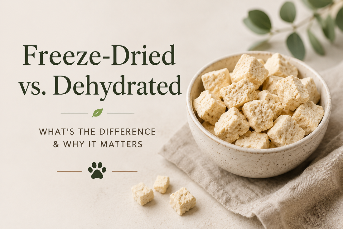 Freeze-Dried vs Dehydrated Foods — What’s the Difference & Why It Matters