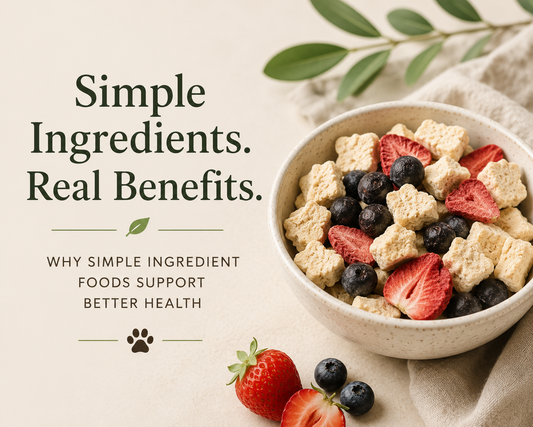 Why Simple Ingredient Foods Support Better Health